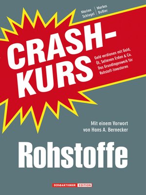 cover image of Crashkurs Rohstoffe